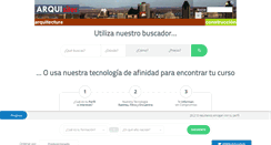Desktop Screenshot of cursos.arquisites.com