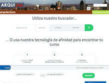 Tablet Screenshot of cursos.arquisites.com